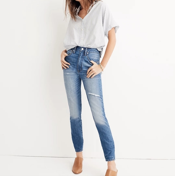 Madewell Denim - MADEWELL RIGID HIGH RISE SKINNY JEANS
